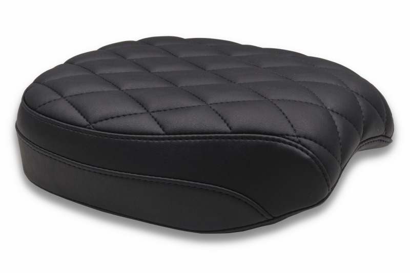 Honda Rebel Passenger Motorcycle Seat - Mustang Motorcycle - Diamond - Black - `17-`25